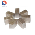 Diamond segment for marble stone gangsaw blade cutting